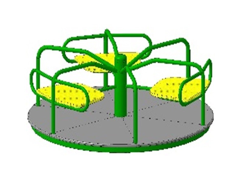 КР-02.2 Карусель 6-ти местная